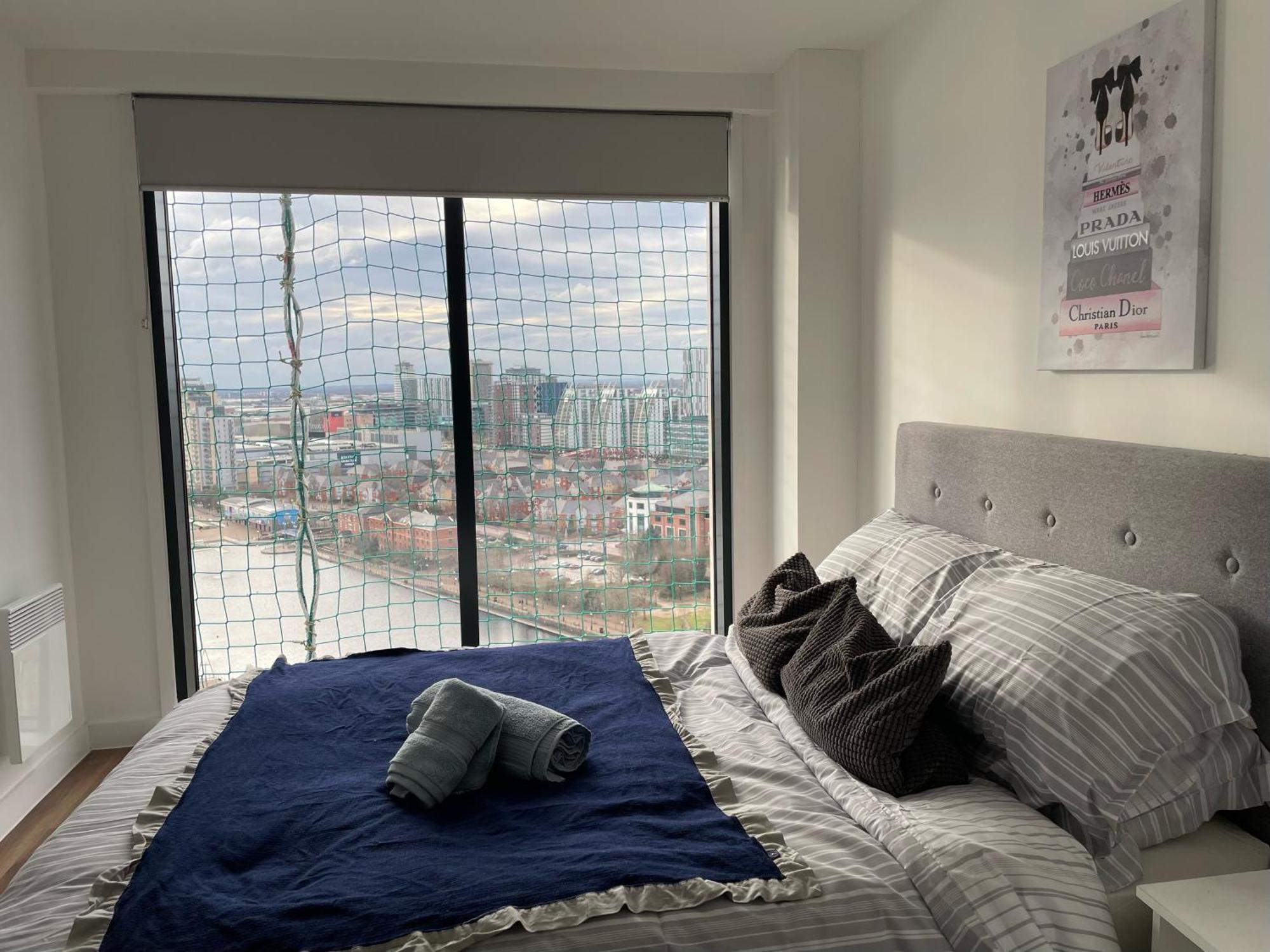 Quayside Penthouse 2 Bedroom Ensuite Near Media City & Manchester United Eksteriør bilde