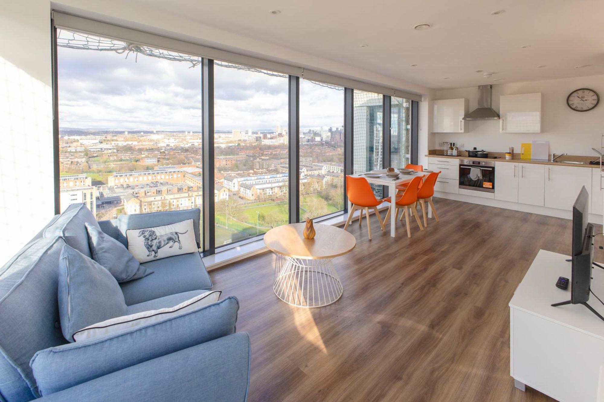 Quayside Penthouse 2 Bedroom Ensuite Near Media City & Manchester United Eksteriør bilde